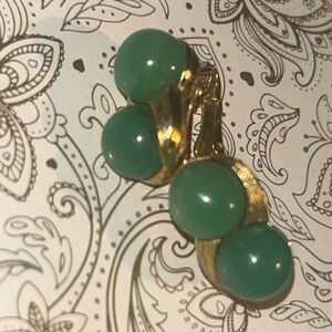 10k gold and jade earringsgs